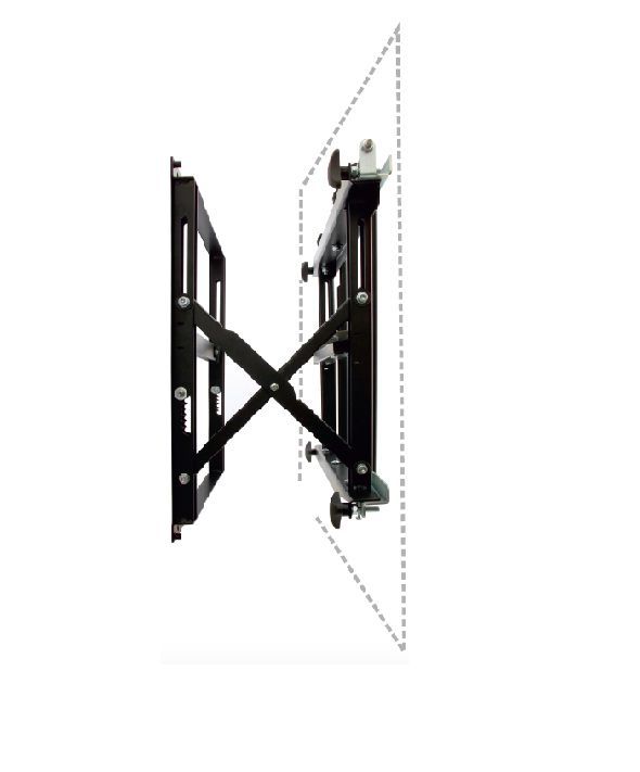 ITB OM04510 Supporto per display espositivi 152,4 cm (60") Nero [OM-INOUT]