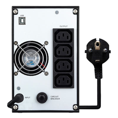 Tecnoware FGCEDP802IEC gruppo di continuità (UPS) Doppia conversione (online) 0,8 kVA 720 W [FGCEDP802IEC]