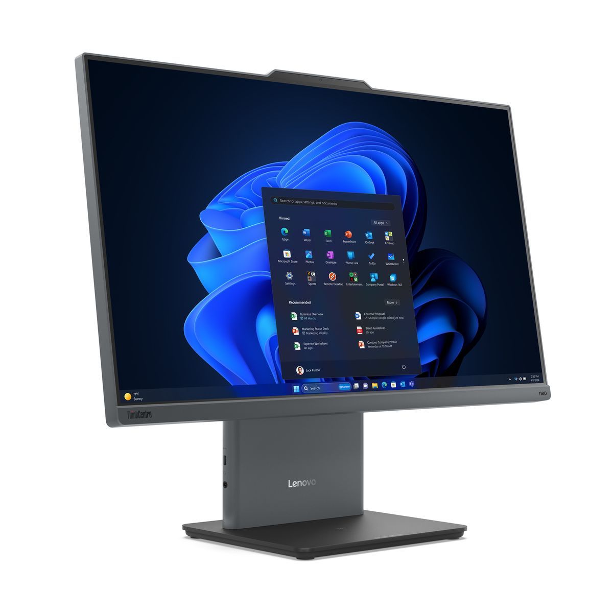 LENOVO PC AIO 23,8" NEO 50A i5-13420H 16GB 512GB WIN 11 PRO [12SD000EIX]