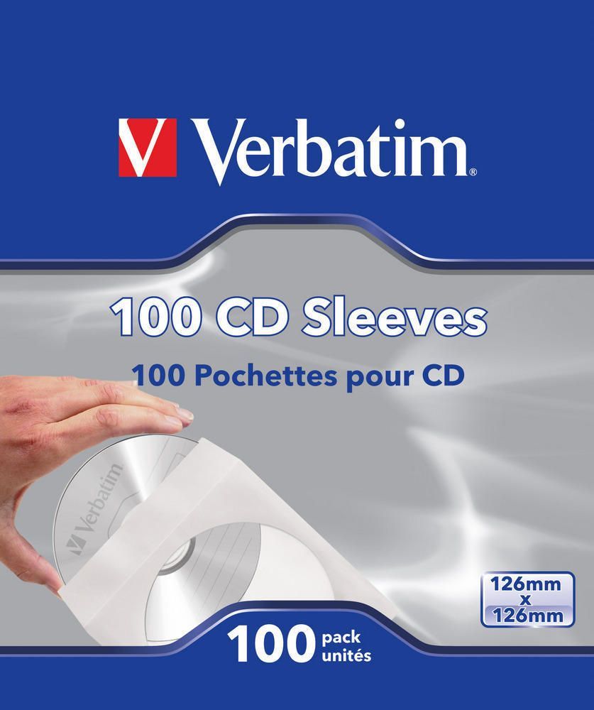 Verbatim 100 custodie per CD (carta) [49976]