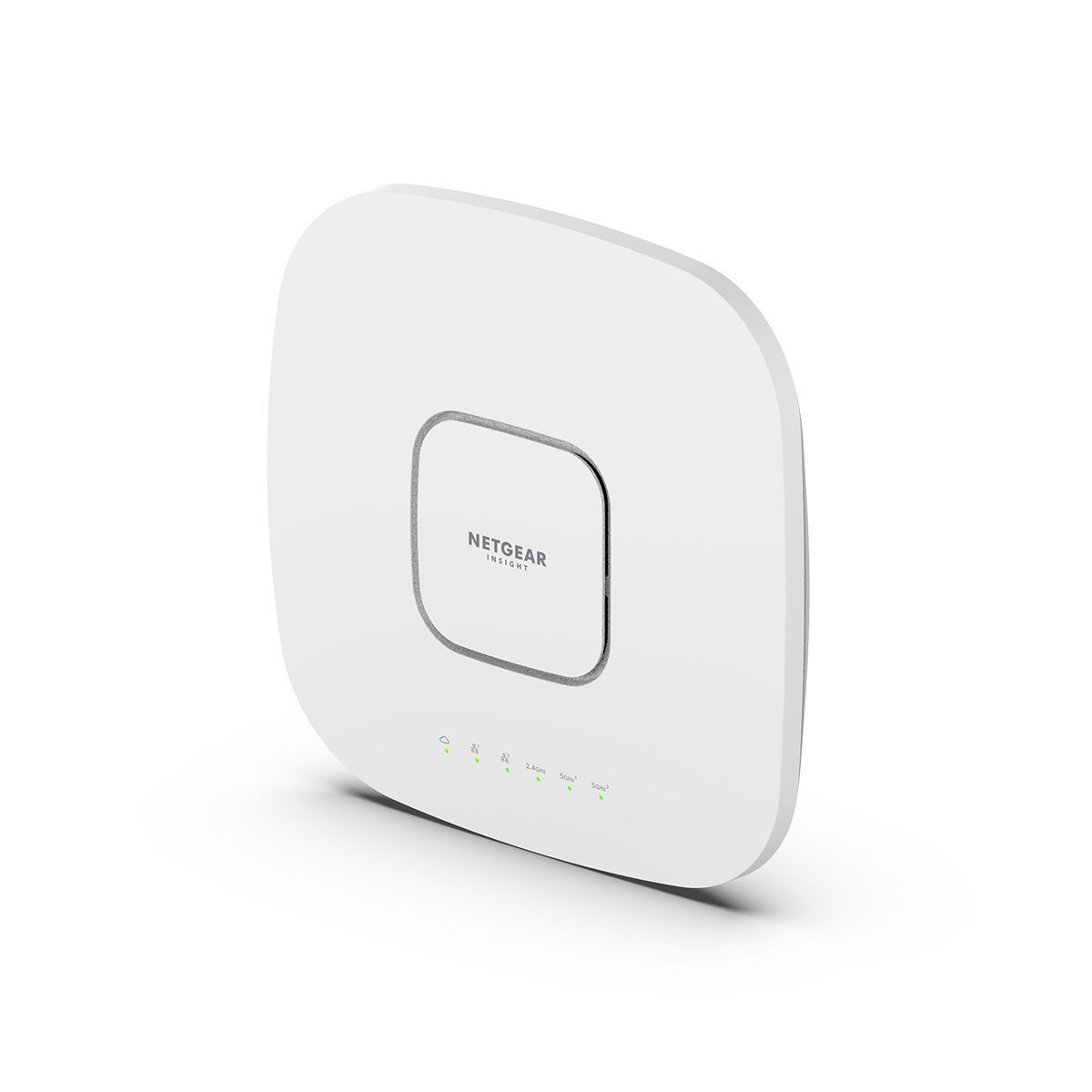 NETGEAR Insight Cloud Managed WiFi 6 AX6000 Tri-band Multi-Gig Access Point (WAX630) 6000 Mbit/s Bianco Supporto Power over Ethernet (PoE) [WAX630-100EUS]
