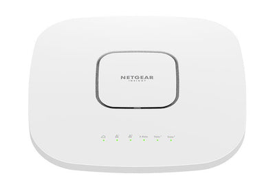 NETGEAR Insight Cloud Managed WiFi 6 AX6000 Tri-band Multi-Gig Access Point (WAX630) 6000 Mbit/s Bianco Supporto Power over Ethernet (PoE) [WAX630-100EUS]