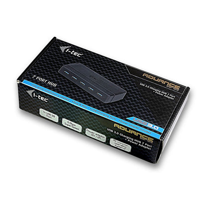 i-tec U3HUB742 hub di interfaccia USB 3.2 Gen 1 (3.1 Gen 1) Type-B 5000 Mbit/s Nero [U3HUB742]