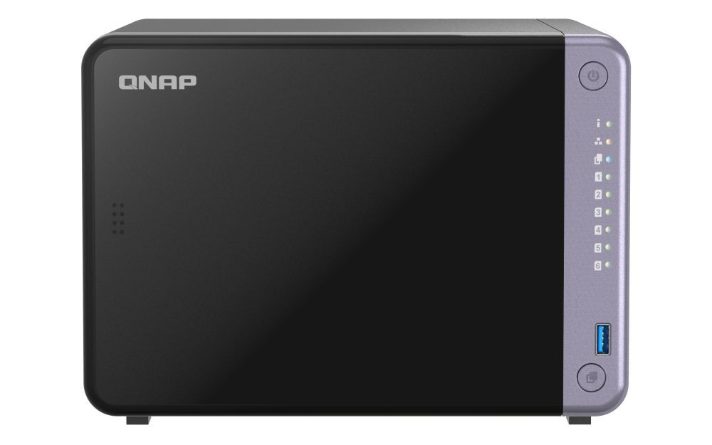 QNAP TS-632X-4G server NAS e di archiviazione Tower Alpine Alpine AL-524 4 GB DDR4 QNAP QTS Nero [TS-632X-4G]