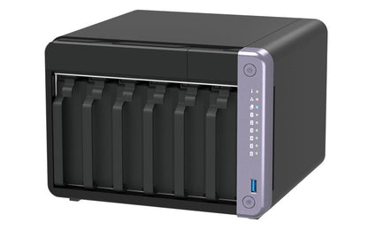 QNAP TS-632X-4G server NAS e di archiviazione Tower Alpine Alpine AL-524 4 GB DDR4 QNAP QTS Nero [TS-632X-4G]
