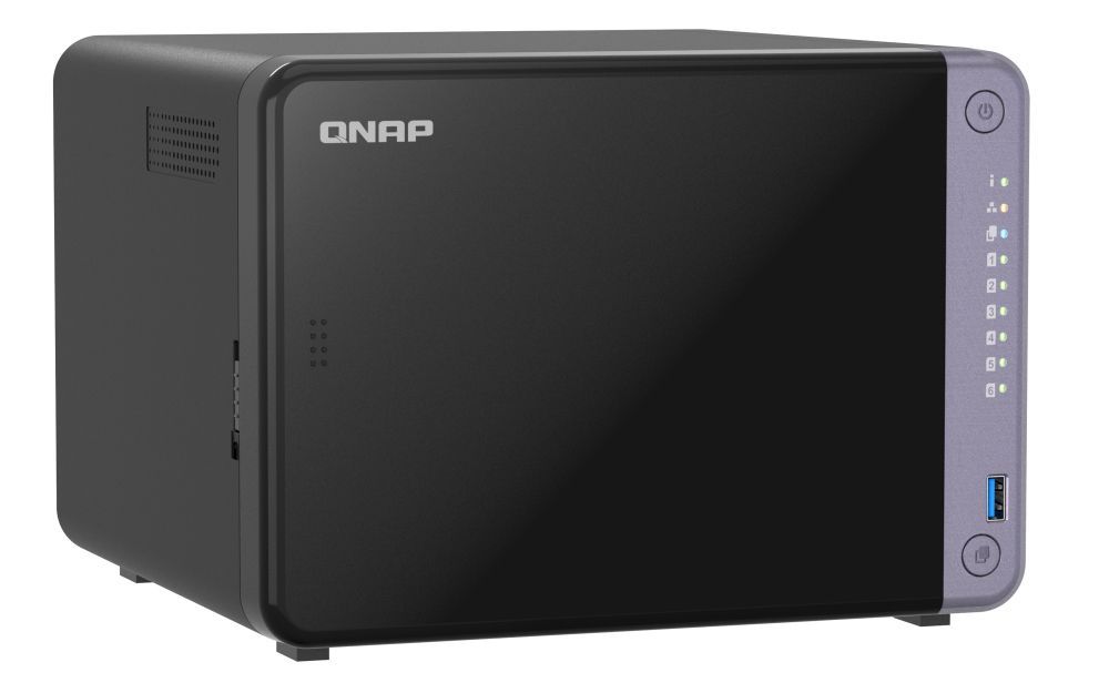 QNAP TS-632X-4G server NAS e di archiviazione Tower Alpine Alpine AL-524 4 GB DDR4 QNAP QTS Nero [TS-632X-4G]