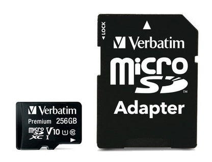 Verbatim Premium U1 256 GB MicroSDXC UHS-I Classe 10 [44087]