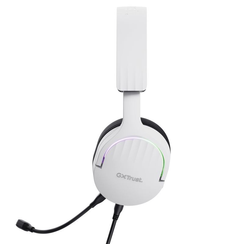 Trust GXT 490 FAYZO Auricolare Cablato A Padiglione Motocicletta USB tipo A Nero, Bianco [25302]