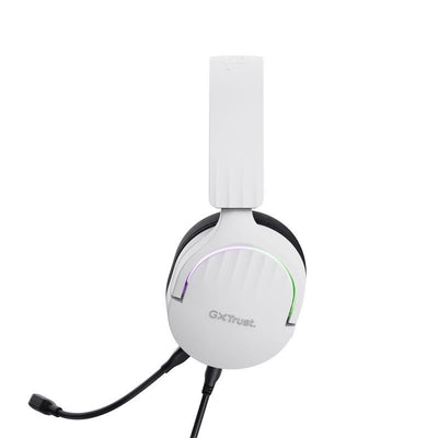 Trust GXT 490 FAYZO Auricolare Cablato A Padiglione Motocicletta USB tipo A Nero, Bianco [25302]