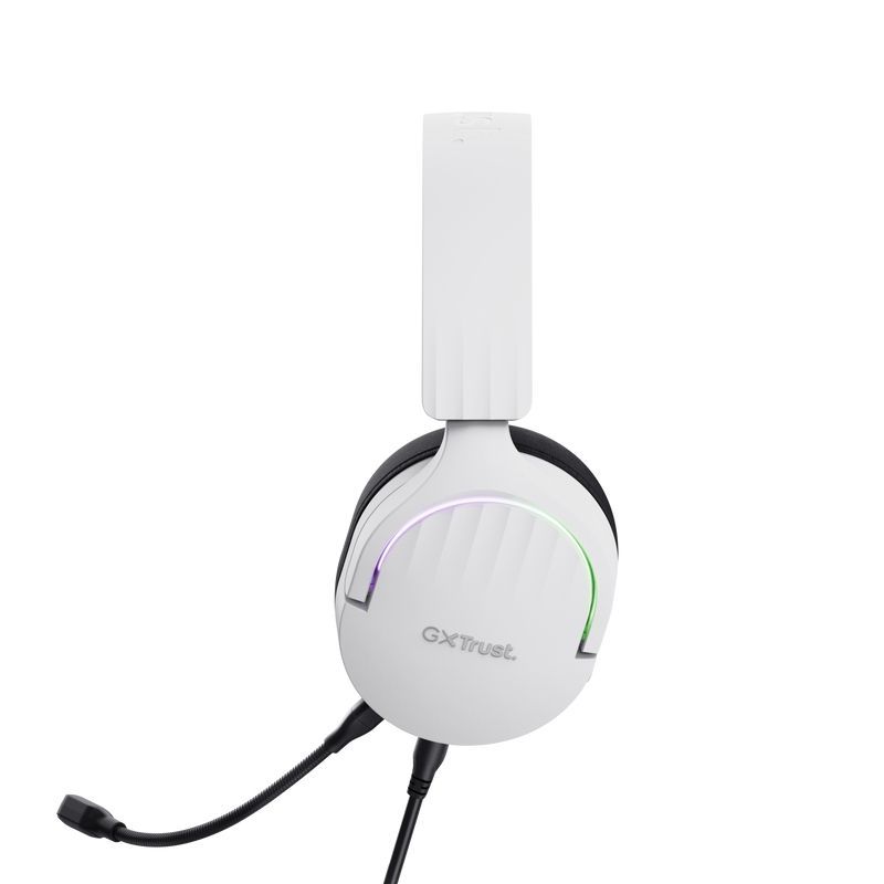 Trust GXT 490 FAYZO Auricolare Cablato A Padiglione Motocicletta USB tipo A Nero, Bianco [25302]