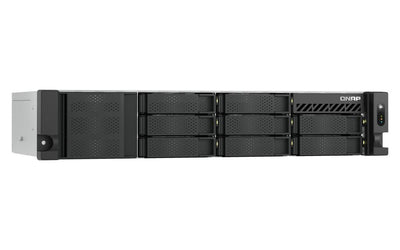 QNAP TS-855EU-8G server NAS e di archiviazione Armadio (2U) Intel Atom C5125 8 GB DDR4 0 TB QuTS hero Nero [TS-855EU-8G]