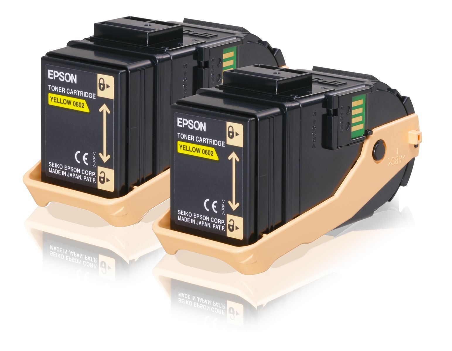 Epson Toner Giallo (conf.doppia) [C13S050606]