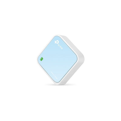 TP-Link TL-WR802N router wireless Fast Ethernet Banda singola (2.4 GHz) Blu, Bianco [TL-WR802N]