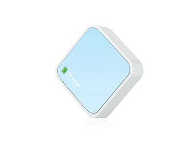 TP-Link TL-WR802N router wireless Fast Ethernet Banda singola (2.4 GHz) Blu, Bianco [TL-WR802N]