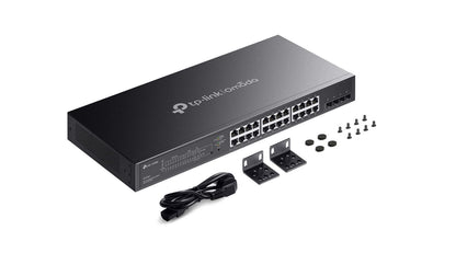 TP-Link Omada SG2428LP switch di rete Gestito L2/L2+ Gigabit Ethernet (10/100/1000) Supporto Power over Ethernet (PoE) Grigio [SG2428LP]