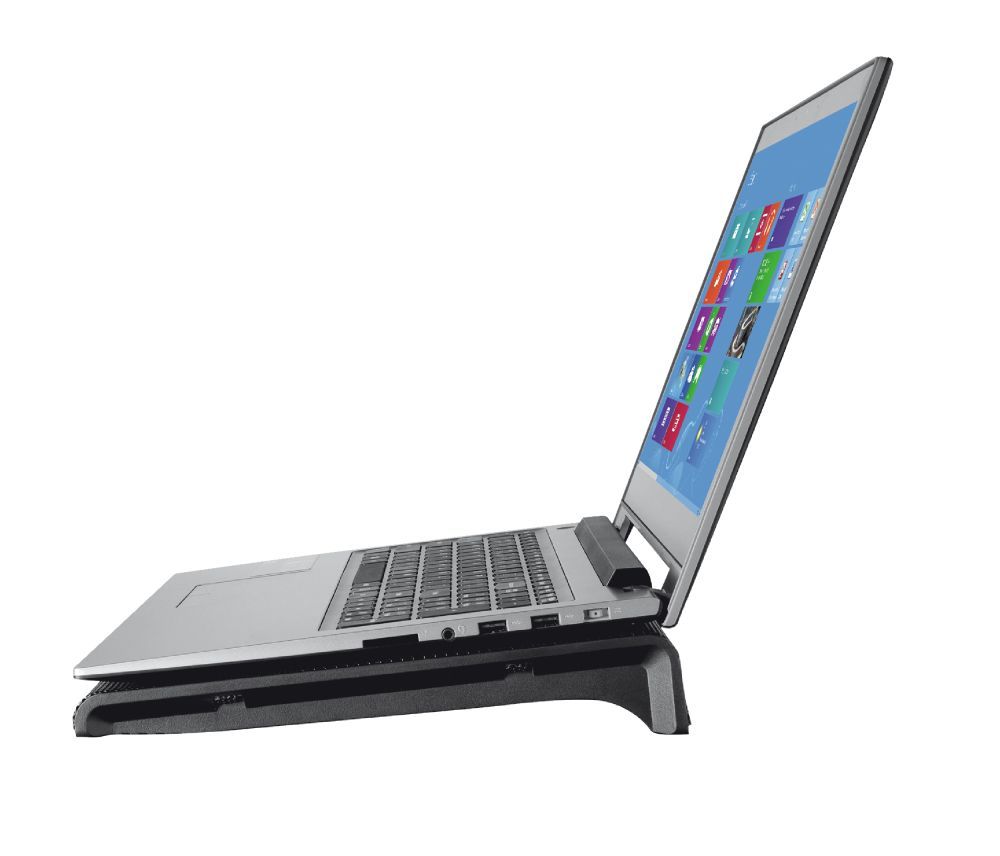 Trust Azul Base di raffreddamento per laptop con doppia ventola - Nero [20104]