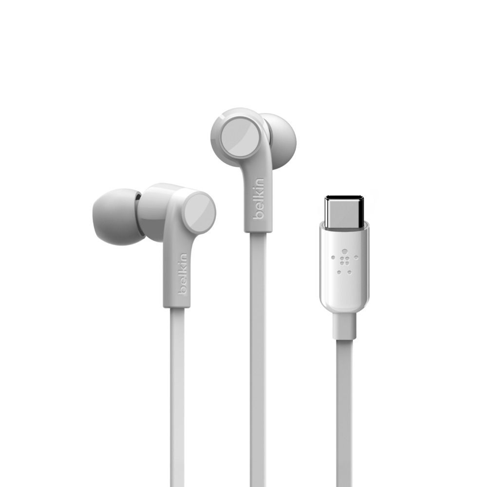 Belkin CUFFIE ROCKSTAR USB-C - BIANCO [G3H0002BTWHT]