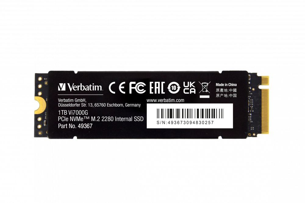 Verbatim Vi7000G M.2 1 TB PCI Express 4.0 NVMe [49367]