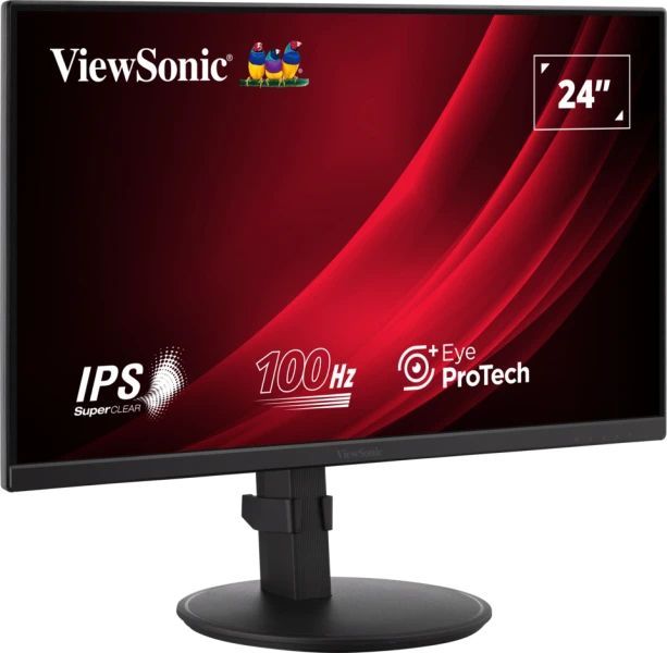 Viewsonic VA VA2408-HDJ Monitor PC 61 cm (24") 1920 x 1080 Pixel Full HD LED Nero [VA2408-HDJ]