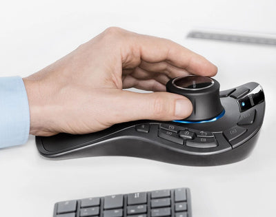 3Dconnexion SpaceMouse Pro Wireless  BLUETOOTH mouse Ufficio 6DoF [3DX-700119]