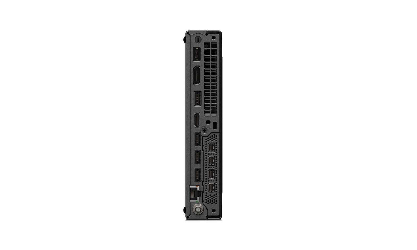 Lenovo ThinkStation P3 Tiny Intel Core i7 i7-14700T 32 GB DDR5-SDRAM 1 TB SSD NVIDIA T400 Windows 11 Pro Mini PC Stazione di lavoro Nero [30H0005RIX]