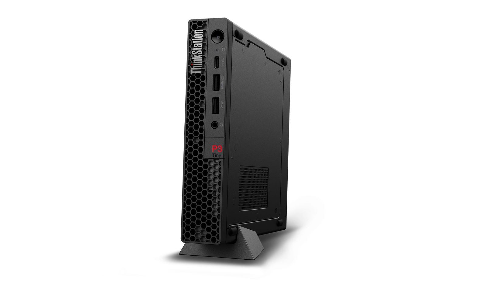 Lenovo ThinkStation P3 Tiny Intel Core i7 i7-14700T 32 GB DDR5-SDRAM 1 TB SSD NVIDIA T400 Windows 11 Pro Mini PC Stazione di lavoro Nero [30H0005RIX]