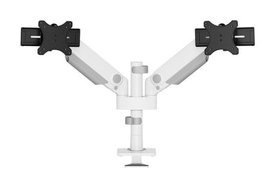 Neomounts DS65S-950WH2 Braccio per monitor 24-34" - molla a gas - Topfix - multiregolabile - 180-stop [DS65S-950WH2]
