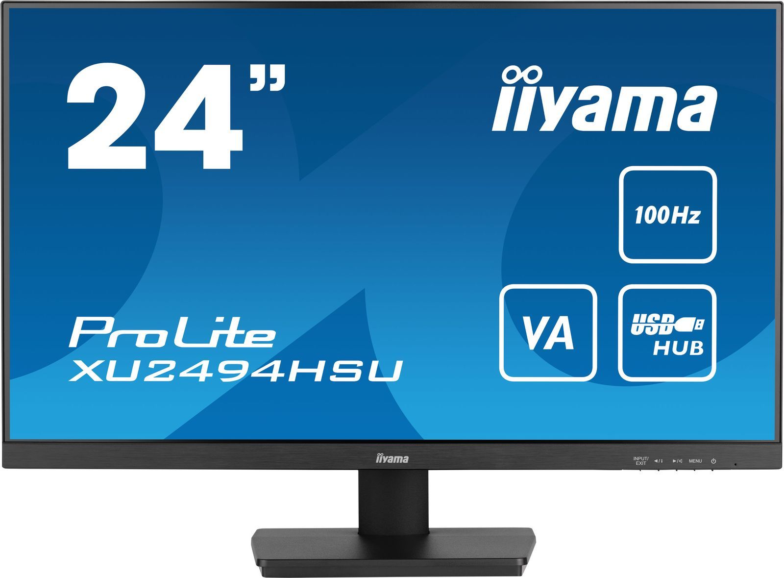 iiyama ProLite Monitor PC 60,5 cm (23.8") 1920 x 1080 Pixel Full HD LED Nero [XU2494HSU-B6]