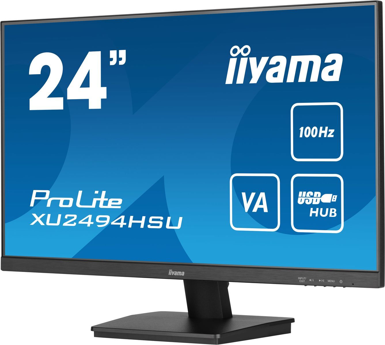 iiyama ProLite Monitor PC 60,5 cm (23.8") 1920 x 1080 Pixel Full HD LED Nero [XU2494HSU-B6]