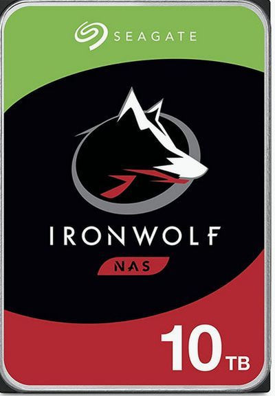 Seagate IronWolf ST10000VN000 disco rigido interno 10 TB 7200 Giri/min 256 MB 3.5" Serial ATA III [ST10000VN000]
