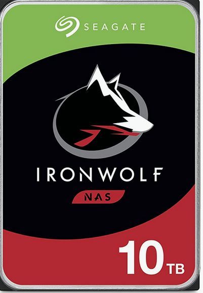 Seagate IronWolf ST10000VN000 disco rigido interno 10 TB 7200 Giri/min 256 MB 3.5" Serial ATA III [ST10000VN000]