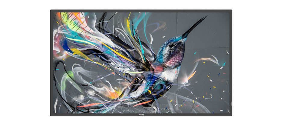 Philips 43BDL3511Q/00 visualizzatore di messaggi Pannello A digitale 109,2 cm (43") 400 cd/m 4K Ultra HD Nero 18/7 [43BDL3511Q/00]