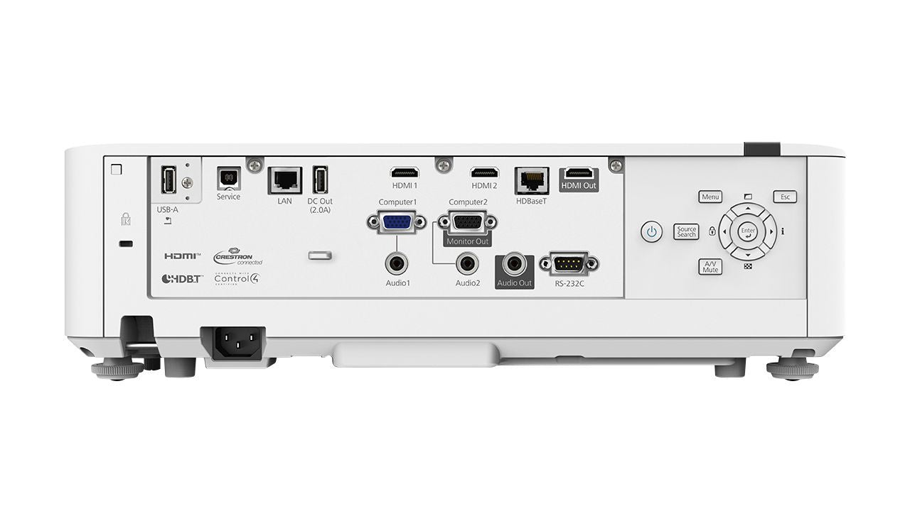 Epson EB-L530U videoproiettore Proiettore a raggio standard 5200 ANSI lumen 3LCD WUXGA (1920x1200) Bianco [V11HA27040]