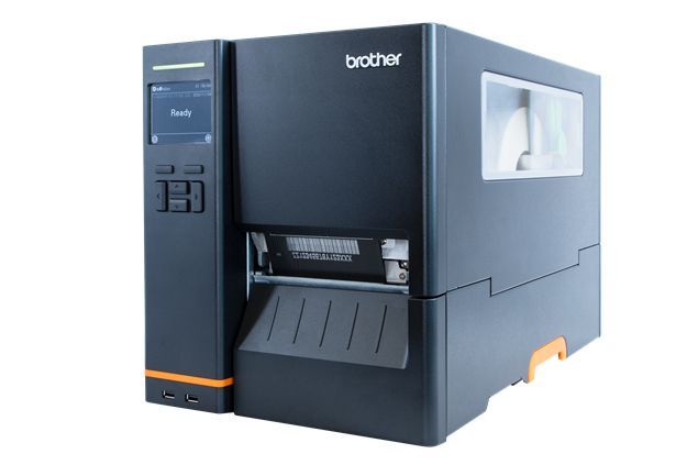 Brother TJ-4420TN stampante per etichette (CD) Linea termica 203 x 203 DPI Cablato Collegamento ethernet LAN [TJ4420TNZ1]