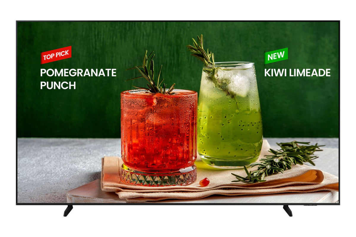 Samsung LH98BEDHLGUXEN visualizzatore di messaggi Pannello piatto per segnaletica digitale 2,49 m (98") Wi-Fi 4K Ultra HD Nero, Grafite Processore integrato Tizen 16/7 [LH98BEDHLGUXEN]
