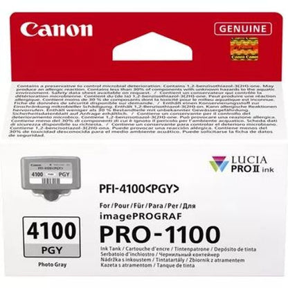 Canon LUCIA PRO II cartuccia d'inchiostro 1 pz Originale Resa standard Grigio per foto [6784C001]