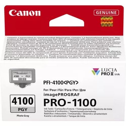 Canon LUCIA PRO II cartuccia d'inchiostro 1 pz Originale Resa standard Grigio per foto [6784C001]