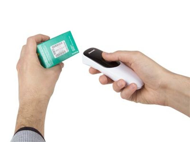 Hamlet HBCS-2DUWB lettore di codici a barre Lettore di codici a barre portatile 1D/2D Nero, Bianco [HBCS-2DUWB]