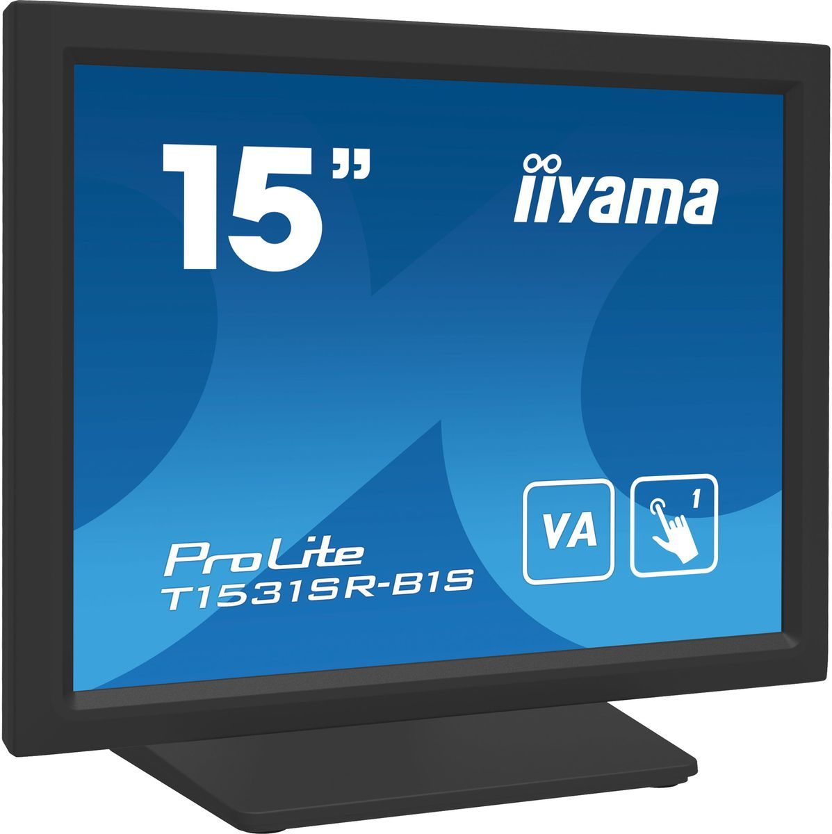 iiyama T1531SR-B1S Monitor PC 38,1 cm (15") 1024 x 768 Pixel XGA LCD Touch screen Nero [T1531SR-B1S]