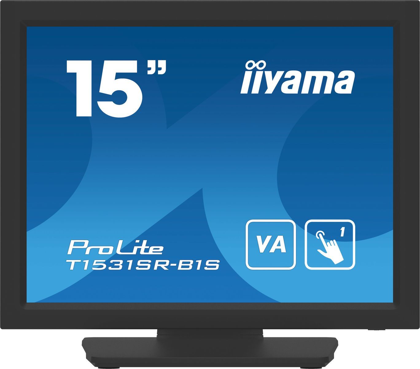 iiyama T1531SR-B1S POS monitor 38,1 cm (15") 1024 x 768 Pixel XGA Touch screen [T1531SR-B1S]