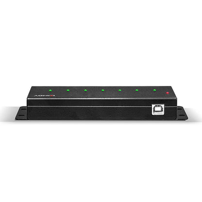 Lindy 7-Port USB Hub perno e concentratore 480 Mbit/s Nero [LINDY42794]