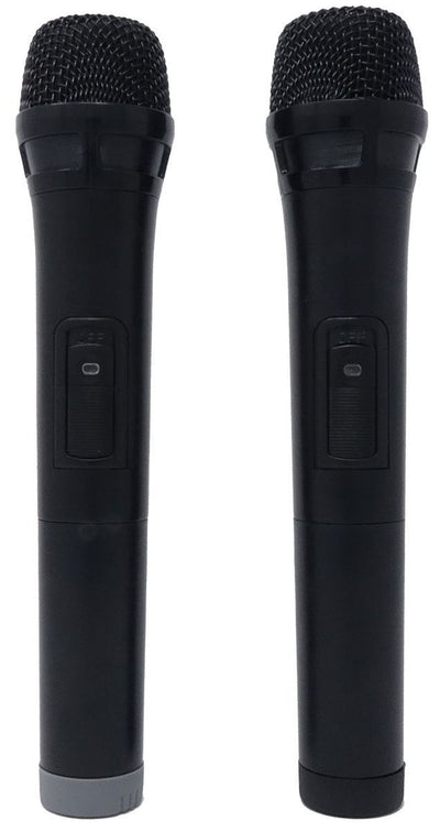 COPPIA RADIOMICROFONI CON RICEVITORE UHF [EMSP.W601IID]