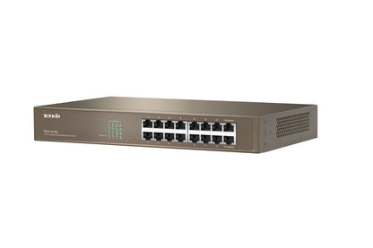Tenda 16-port Gigabit Ethernet Switch Non gestito Blu [TEG1016D]