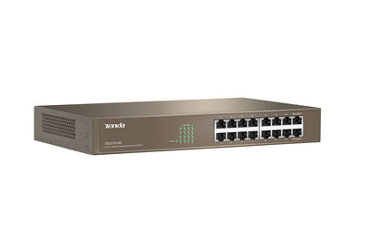Tenda 16-port Gigabit Ethernet Switch Non gestito Blu [TEG1016D]