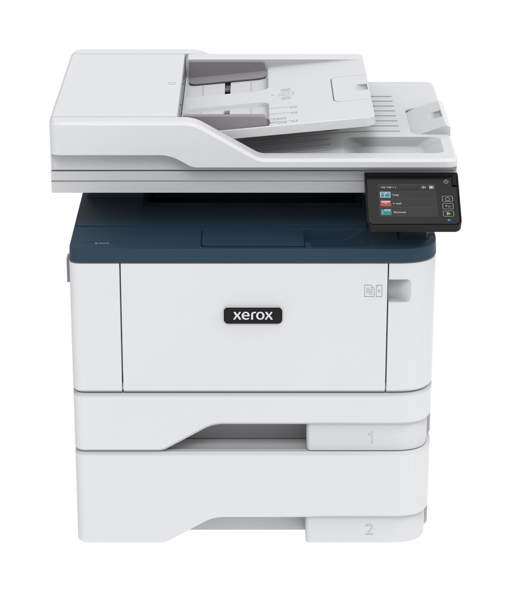 Xerox B305 A4 38 ppm Copia/Stampa/Scansione wireless con stampa fronte/retro PS3 PCL5e/6 2 vassoi 350 fogli [B305V_DNI]
