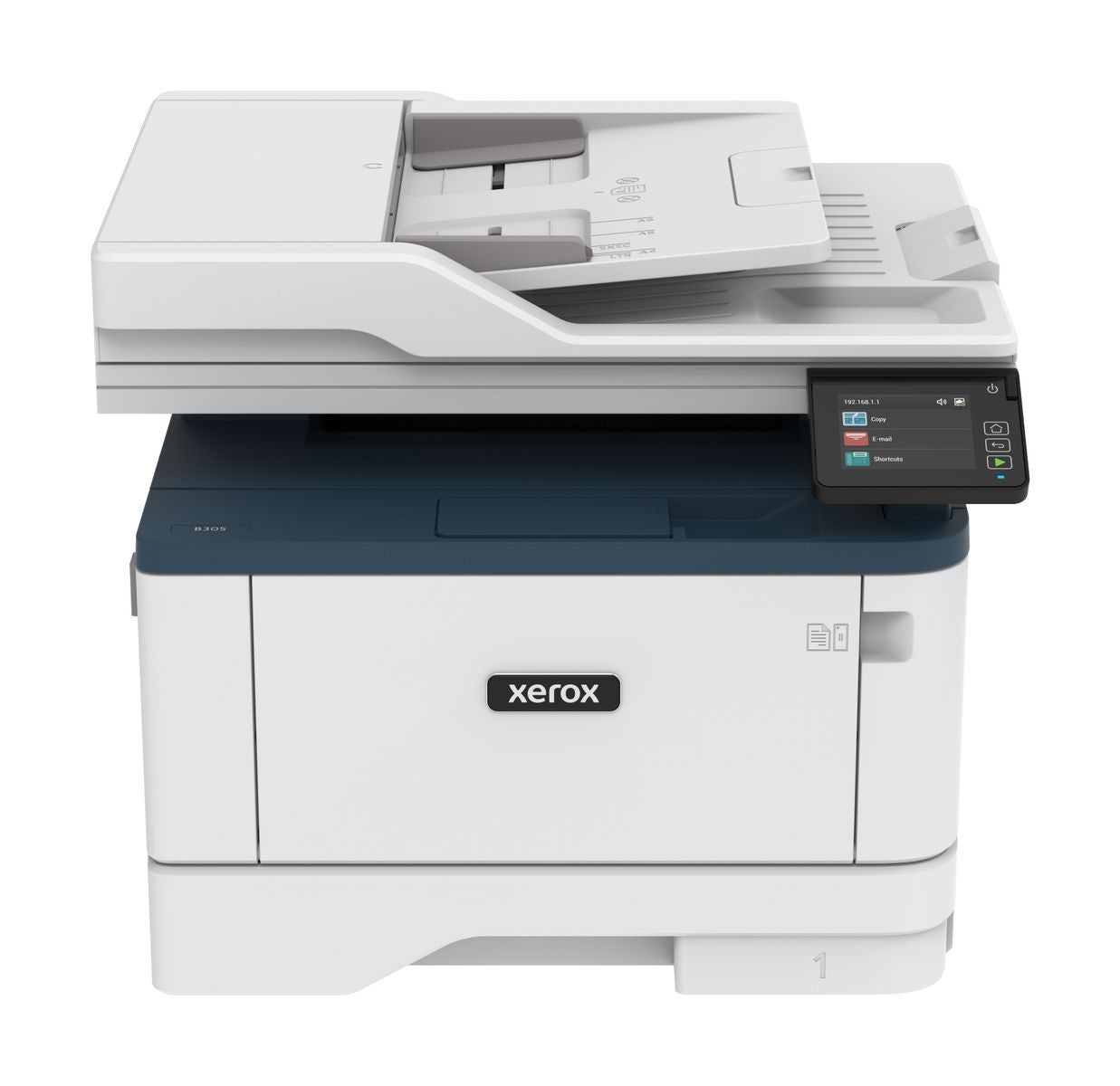 Xerox B305 A4 38 ppm Copia/Stampa/Scansione wireless con stampa fronte/retro PS3 PCL5e/6 2 vassoi 350 fogli [B305V_DNI]
