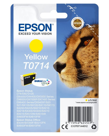 Epson Cartuccia Giallo [C13T07144012]