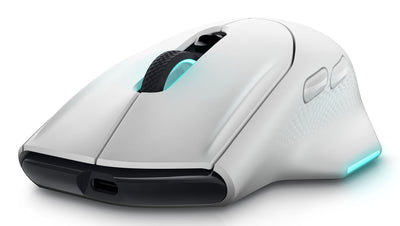 Alienware AW620M mouse Gaming Mano destra RF Wireless + USB Type-C Ottico 26000 DPI [AW620M-W-DEAM]