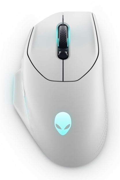 Alienware AW620M mouse Gaming Mano destra RF Wireless + USB Type-C Ottico 26000 DPI [AW620M-W-DEAM]