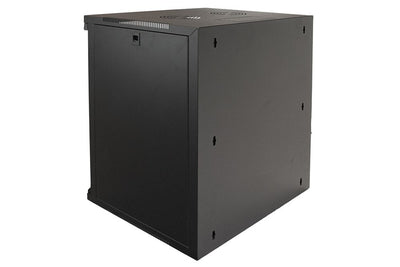LINK Armadio Rack 19" 15 Unita' Da Muro Per Reti (A)750 X (L)540 X (P) 450 Mm Colore Nero Porta Vetro [LK1915UN]